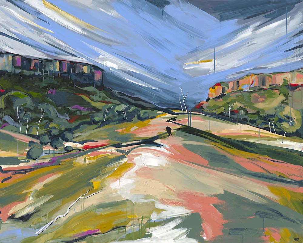 The Dark and The Light | Original Australian Landscape Painting