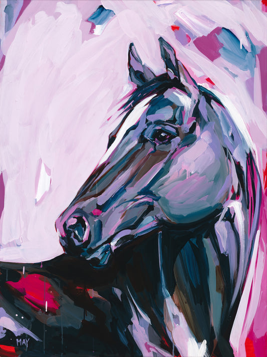 Equine Art by Helen May Artist Fine Art Print