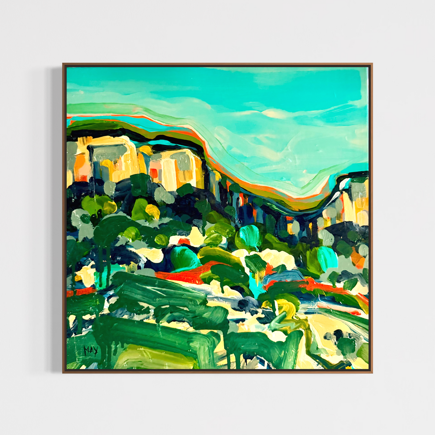 Summer Sky - Cania Gorge, Monto | Australian Landscape Painting