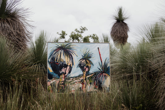 Australian Grass Trees | Original Australian Landscape Painting