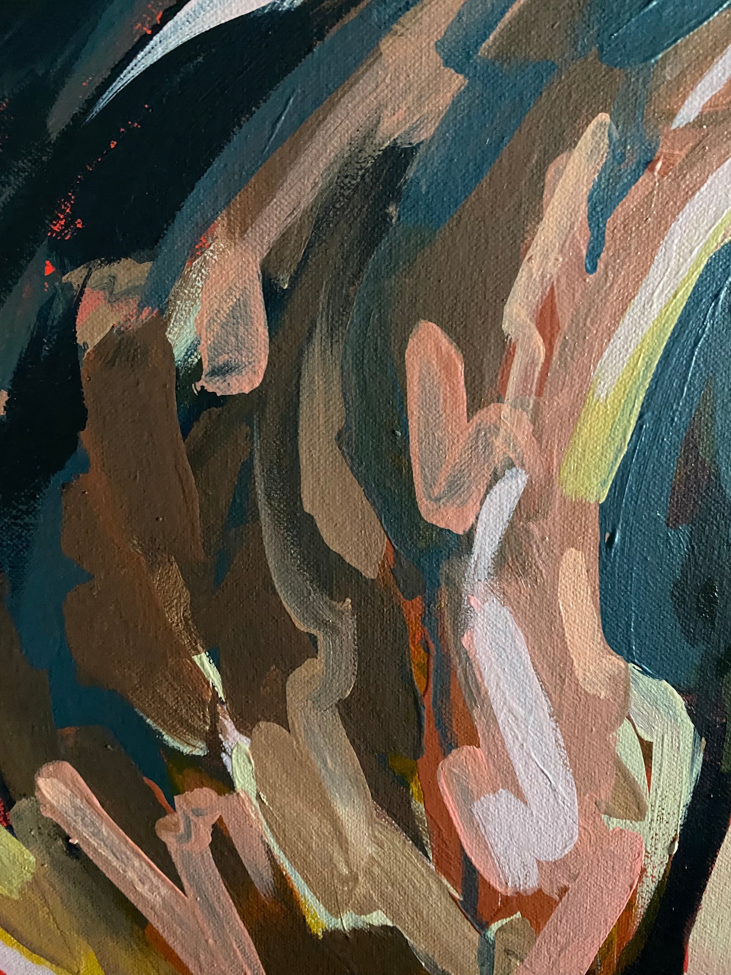 Snappy Departure | Original Australian Horse Painting