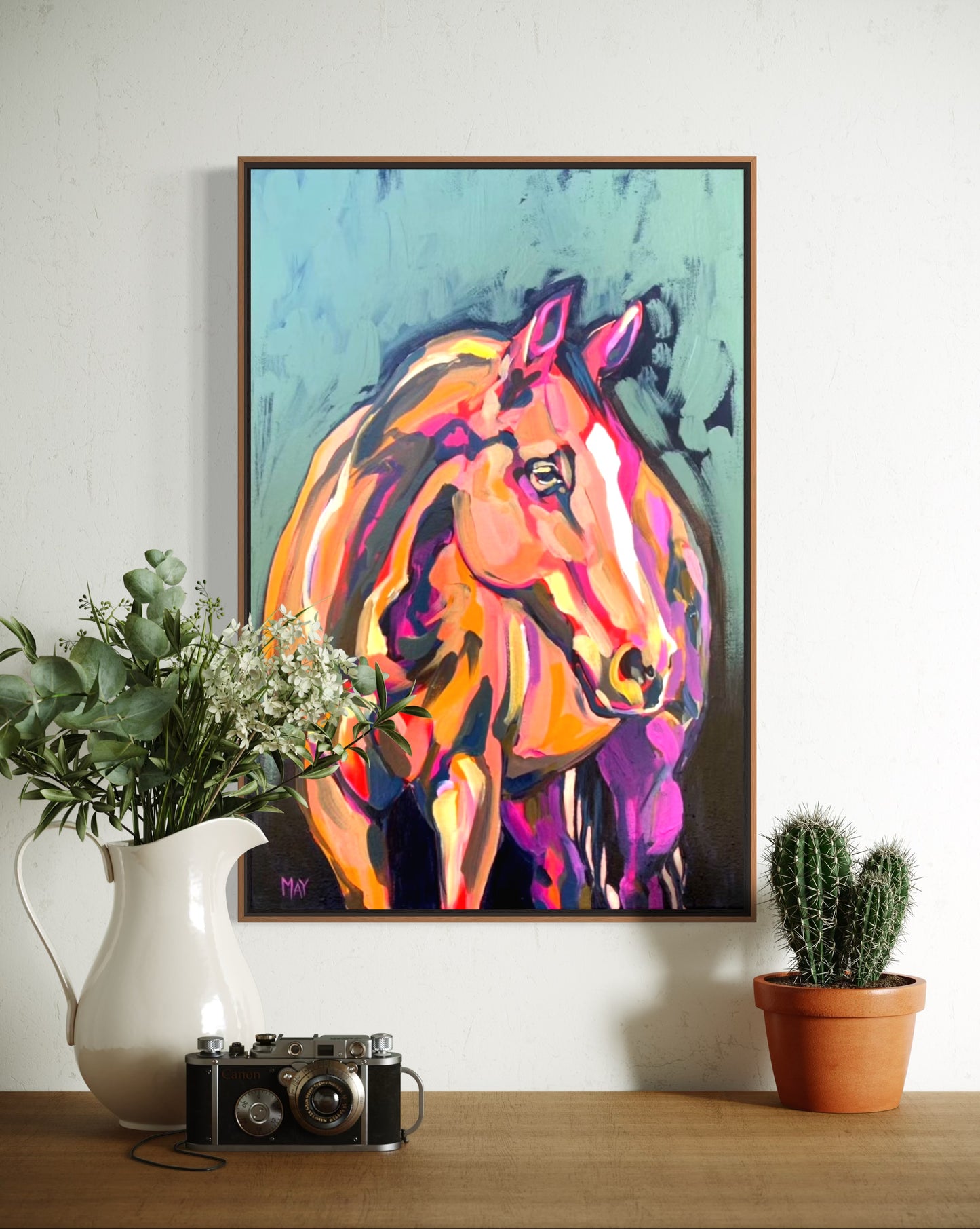 Soft Step | Original Australian Horse Painting