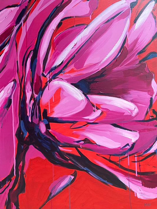 Bloom 2 | Original Australian Floral Art Painting