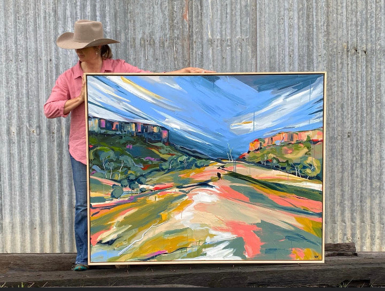 The Dark and The Light | Original Australian Landscape Painting