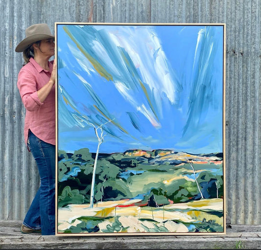 White Tree (Still Standing) | Original Australian Landscape Painting