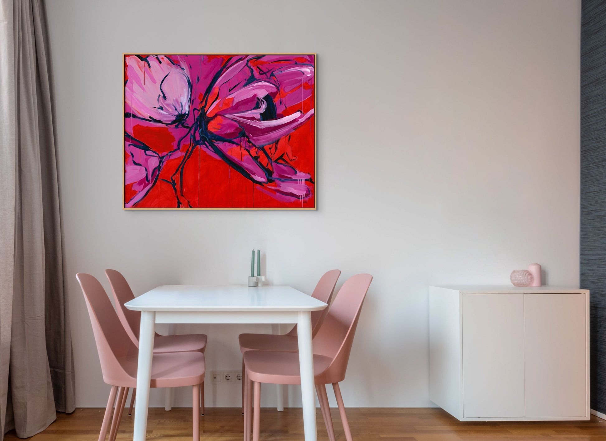 Inflorescence 2 Fine Art Reproduction of Floral Painting by Helen May Artist