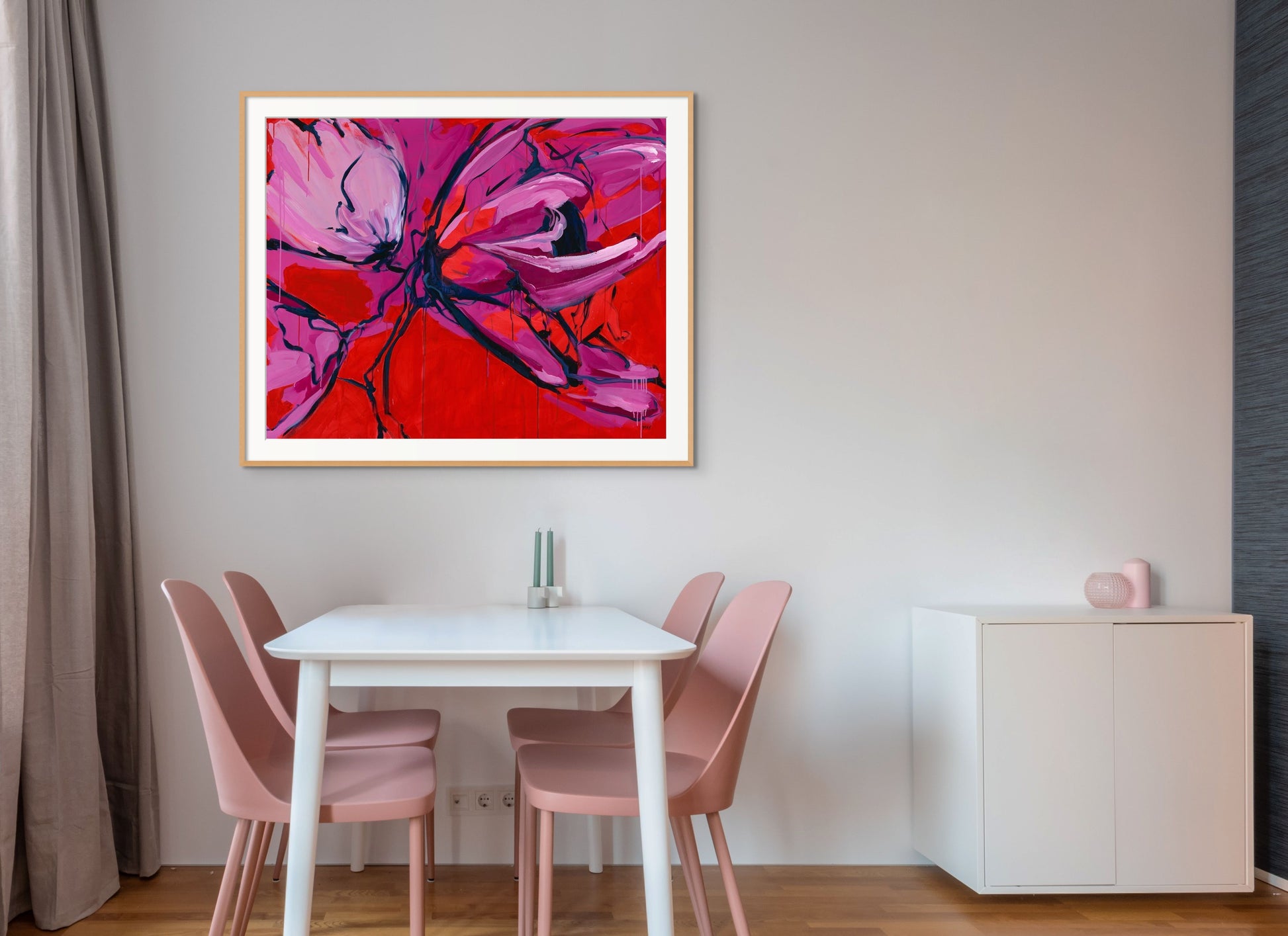 Inflorescence 2 Fine Art Reproduction of Floral Painting by Helen May Artist