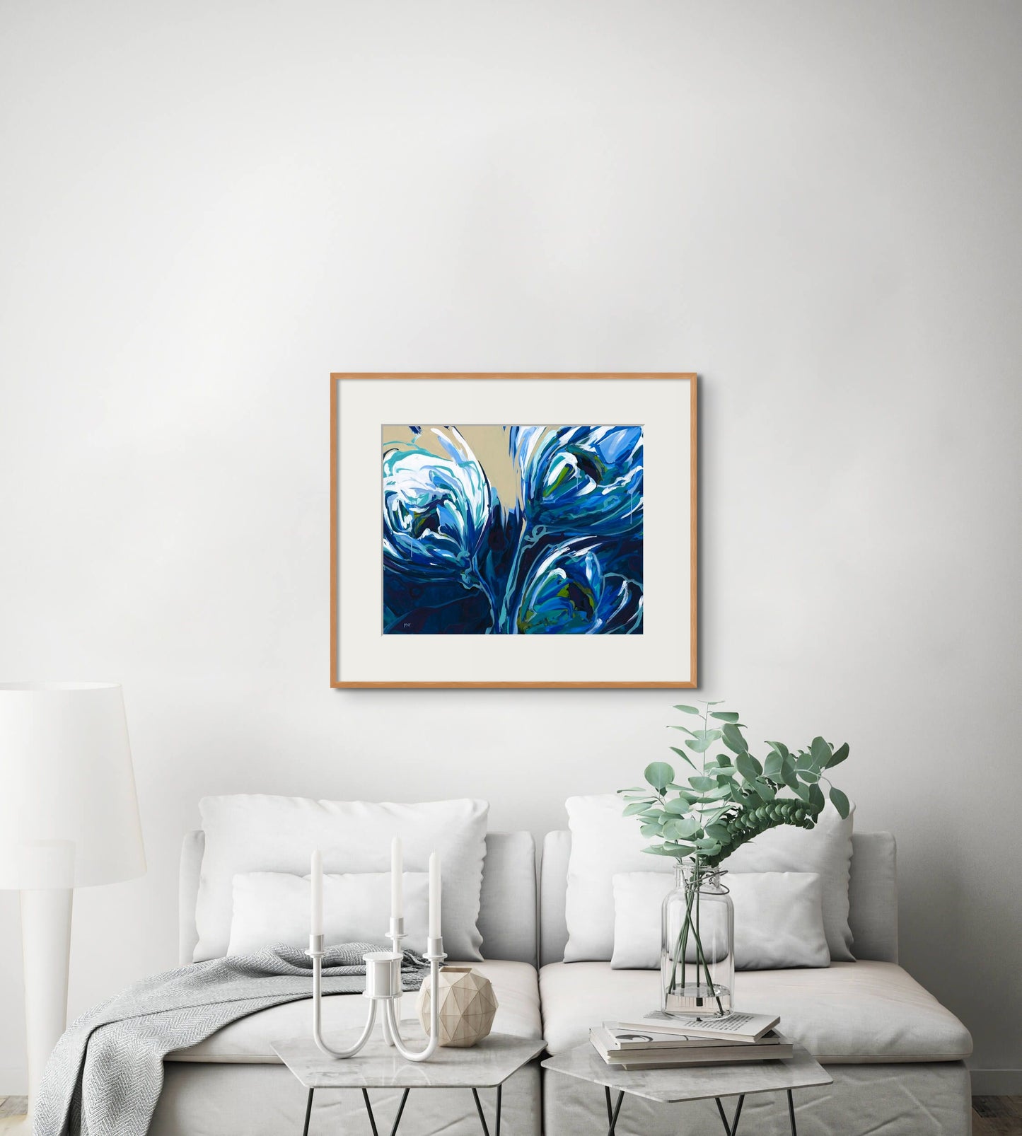 Deep Surrender Fine Art Reproduction of Floral Painting by Helen May Artist