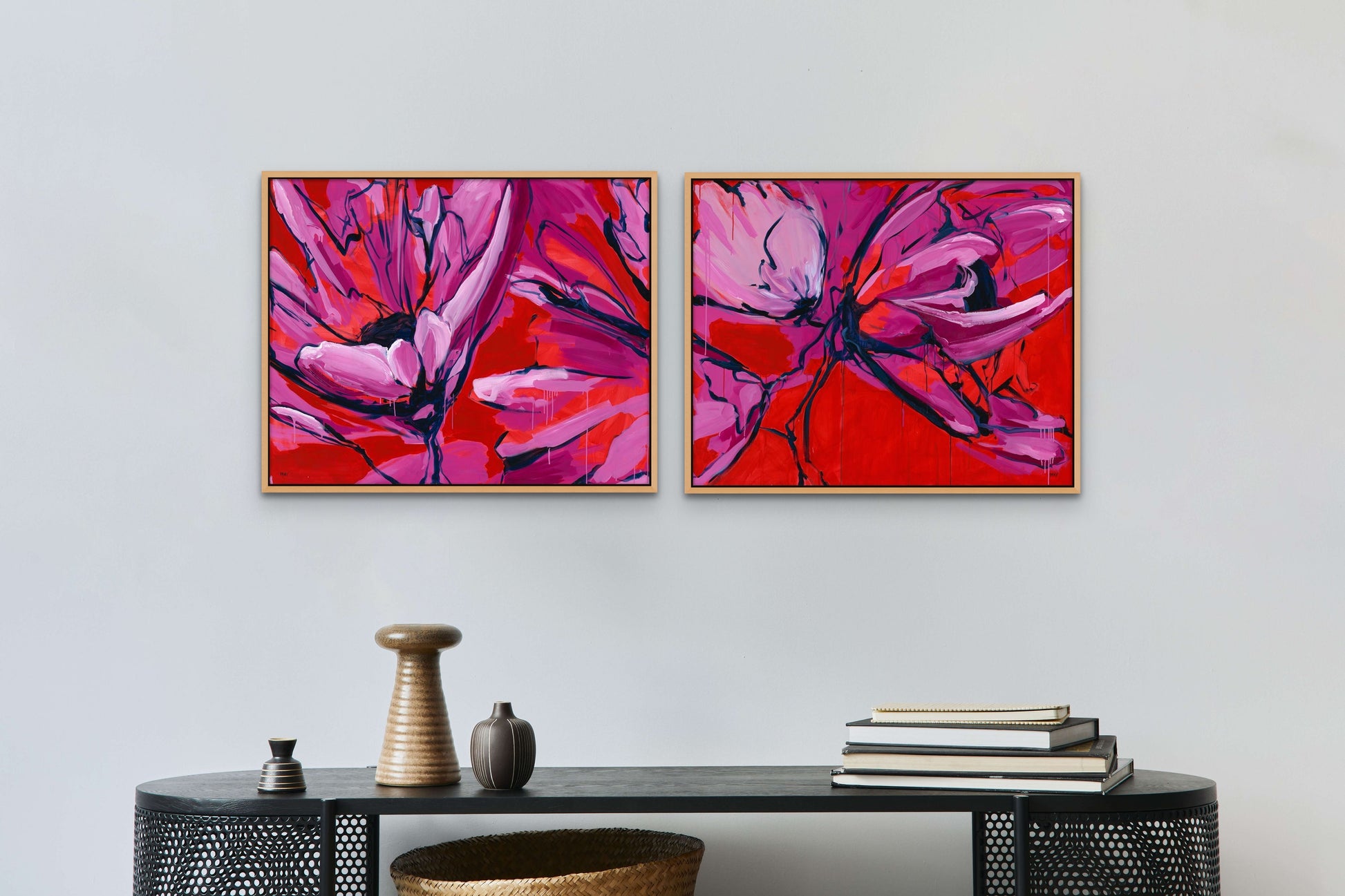 Inflorescence 2 Fine Art Reproduction of Floral Painting by Helen May Artist