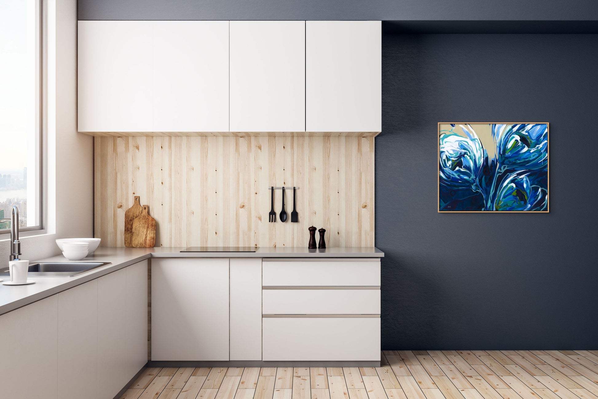 Deep Surrender Fine Art Reproduction of Floral Painting by Helen May Artist