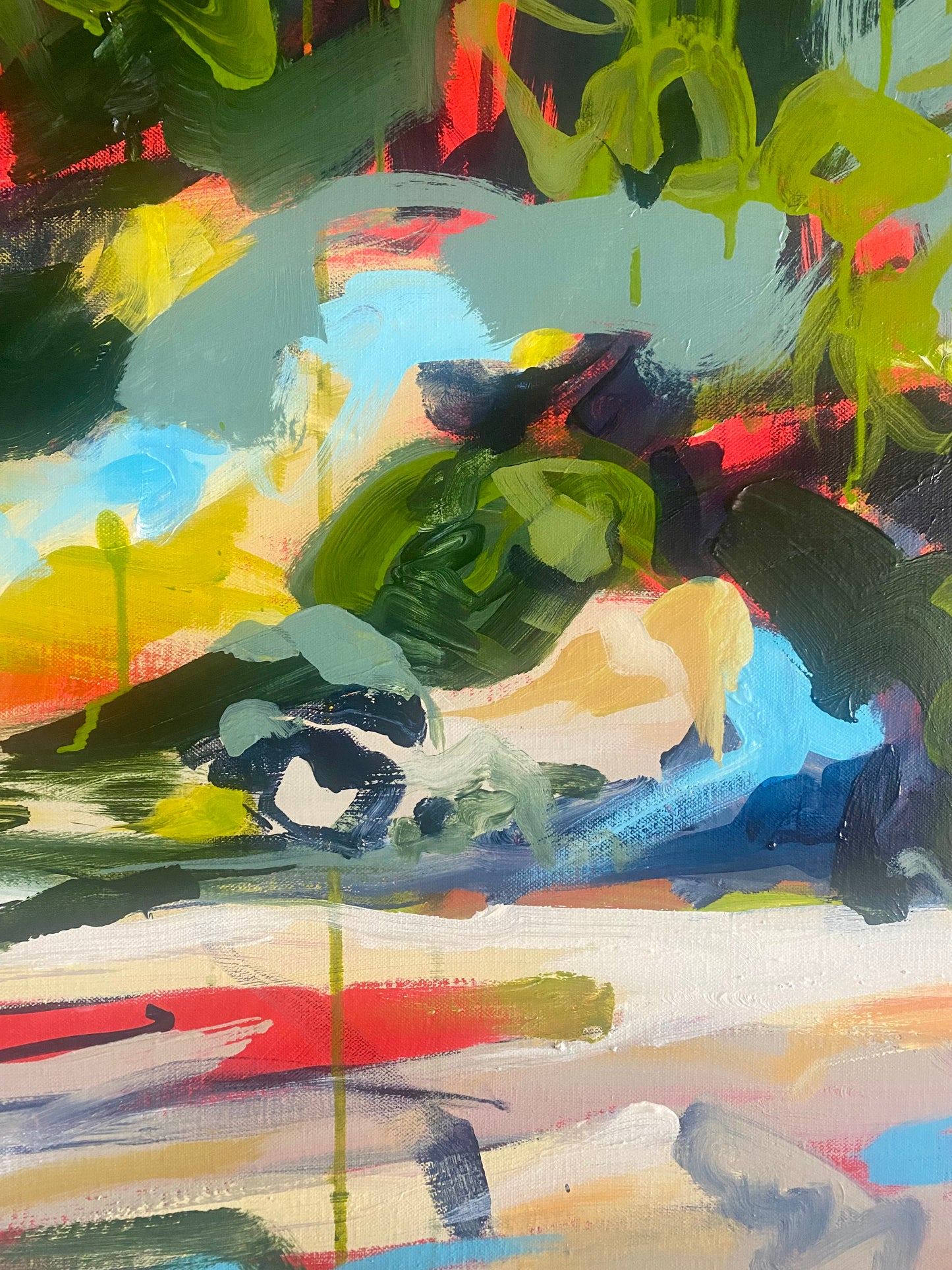 ‘Sun on Stone - Cania Gorge, Monto’ | Original Australian Landscape painting