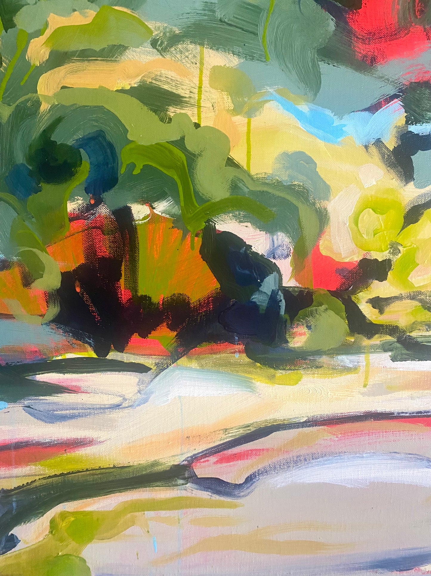 ‘Sun on Stone - Cania Gorge, Monto’ | Original Australian Landscape painting