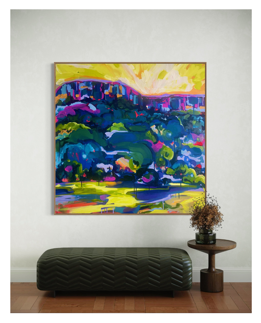 Edge of Light - Cania Gorge | Original Australian Landscape Painting