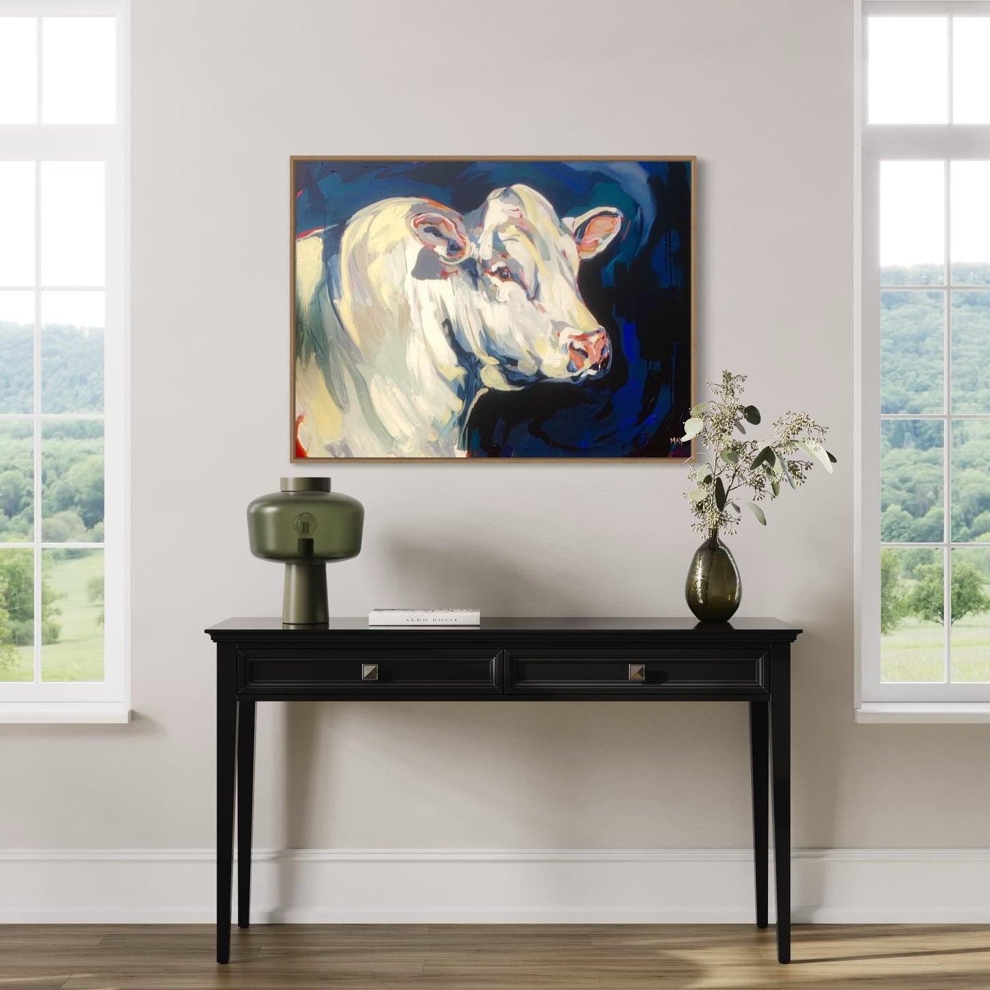 Commission: March, 2025 - 'Sundance' | Original Australian Bull Painting