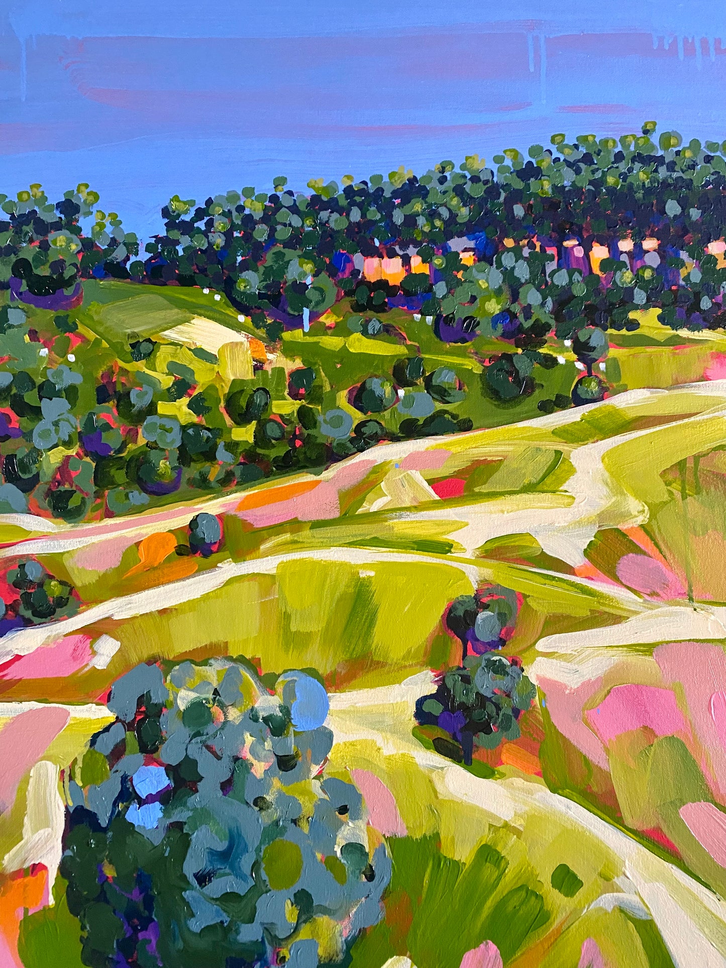 Commission: August, 2025 - 'Sandstone Paddock' | Original Australian Landscape Painting
