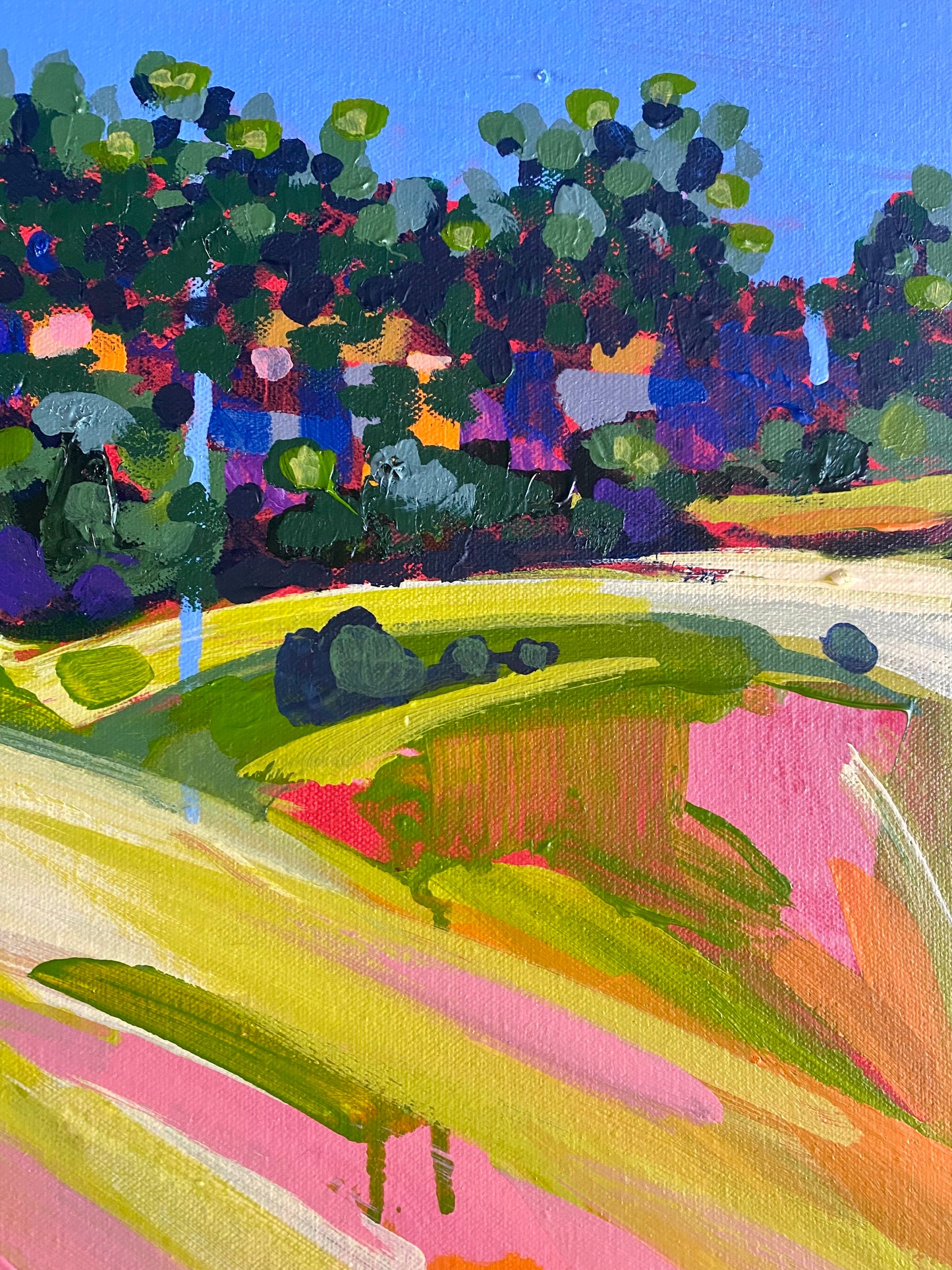 Commission: August, 2025 - 'Sandstone Paddock' | Original Australian Landscape Painting