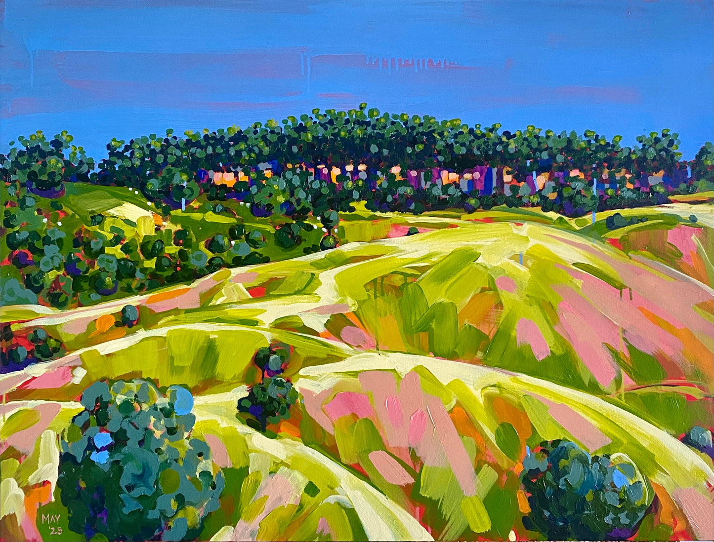 Commission: August, 2025 - 'Sandstone Paddock' | Original Australian Landscape Painting