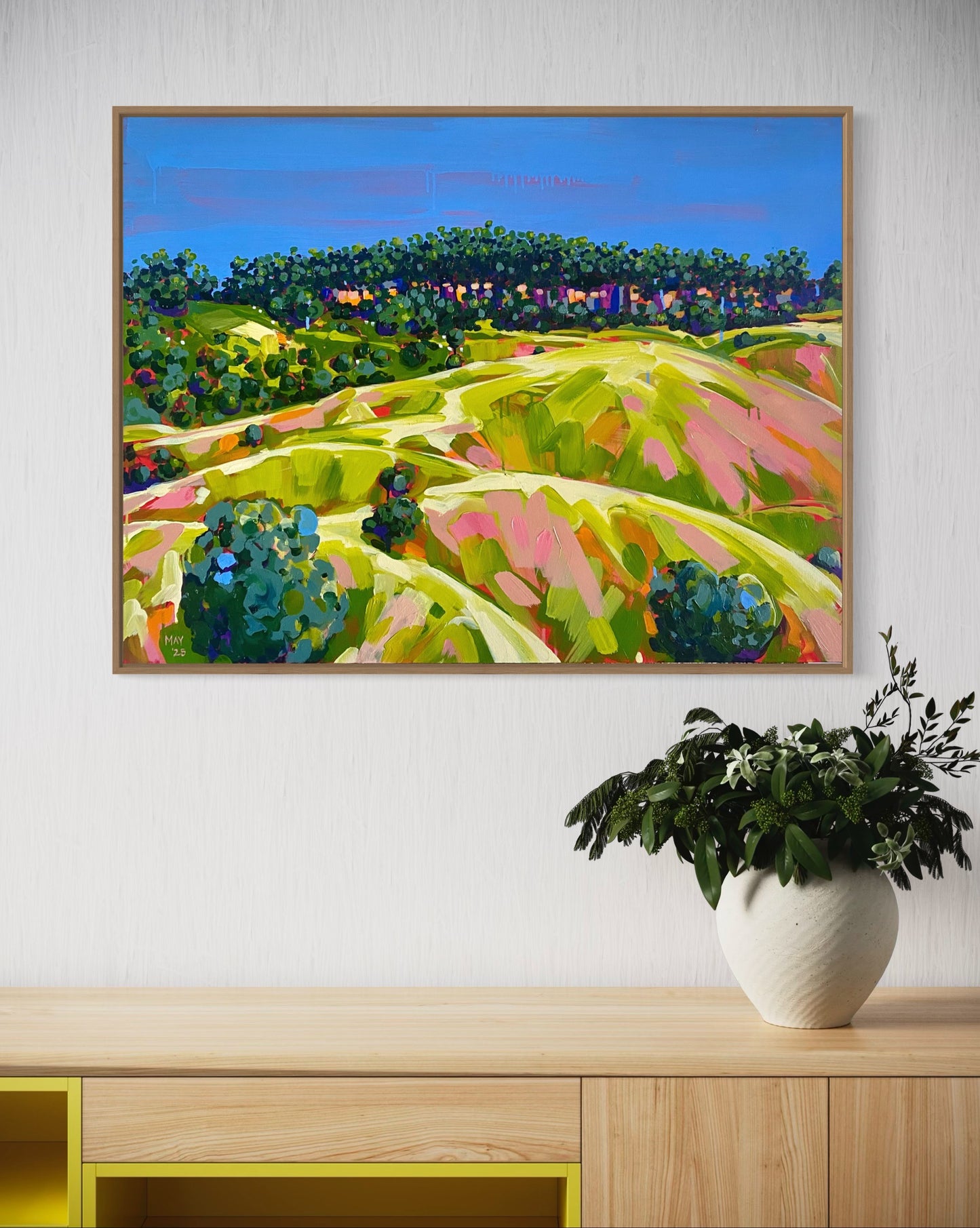 Commission: August, 2025 - 'Sandstone Paddock' | Original Australian Landscape Painting