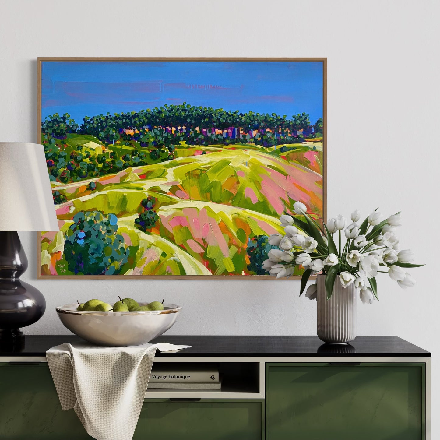 Commission: August, 2025 - 'Sandstone Paddock' | Original Australian Landscape Painting