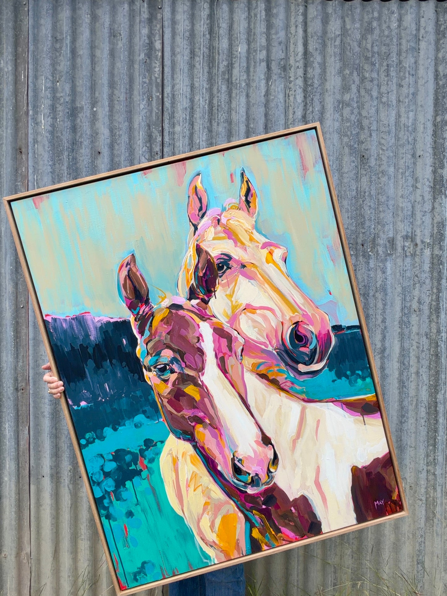 Commission: Dec, 2025 | Original Australian Horse Painting