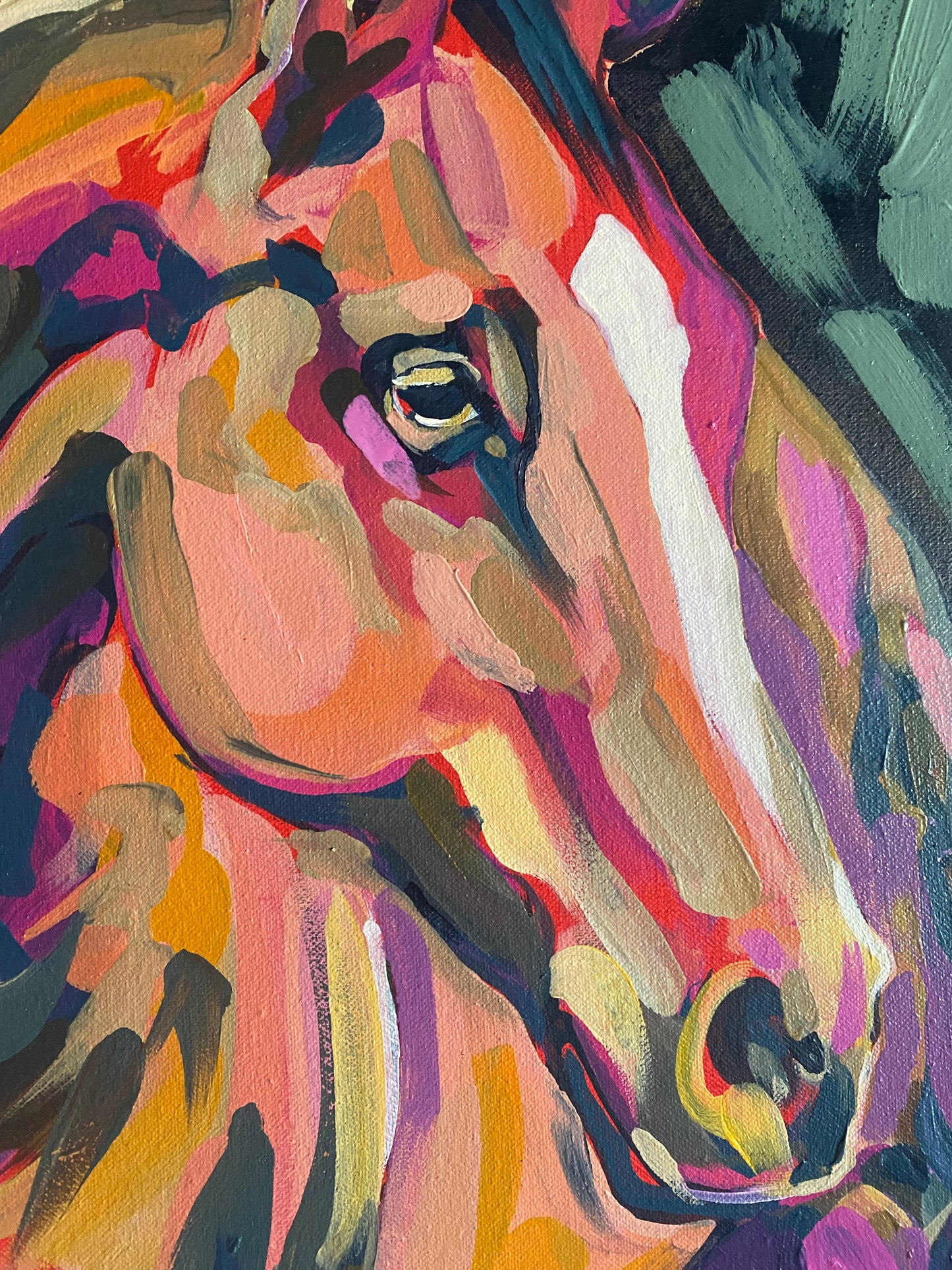 Soft Step | Original Australian Horse Painting