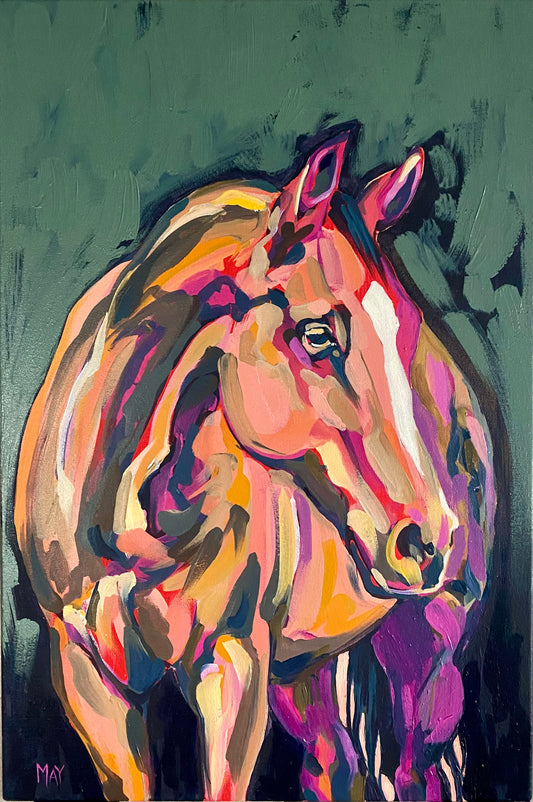Soft Step | Original Australian Horse Painting