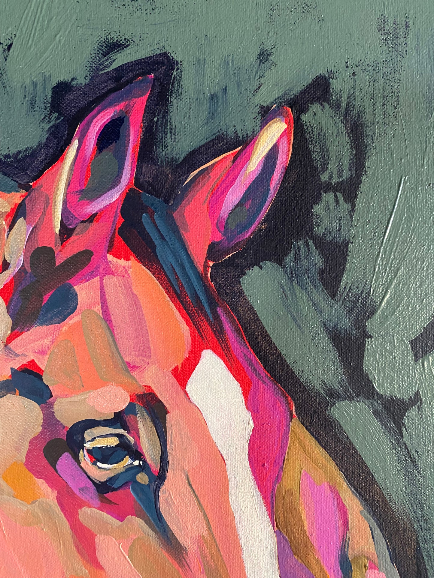 Soft Step | Original Australian Horse Painting