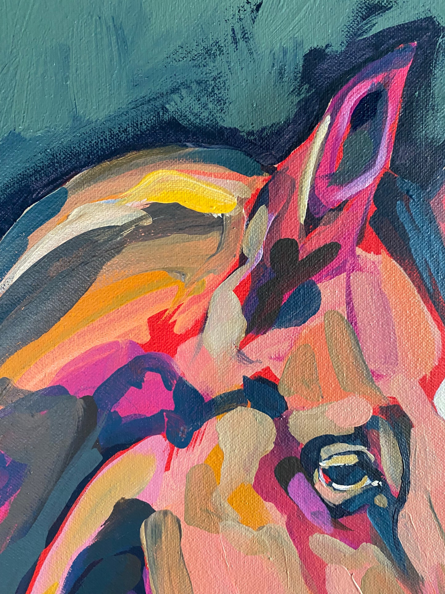 Soft Step | Original Australian Horse Painting