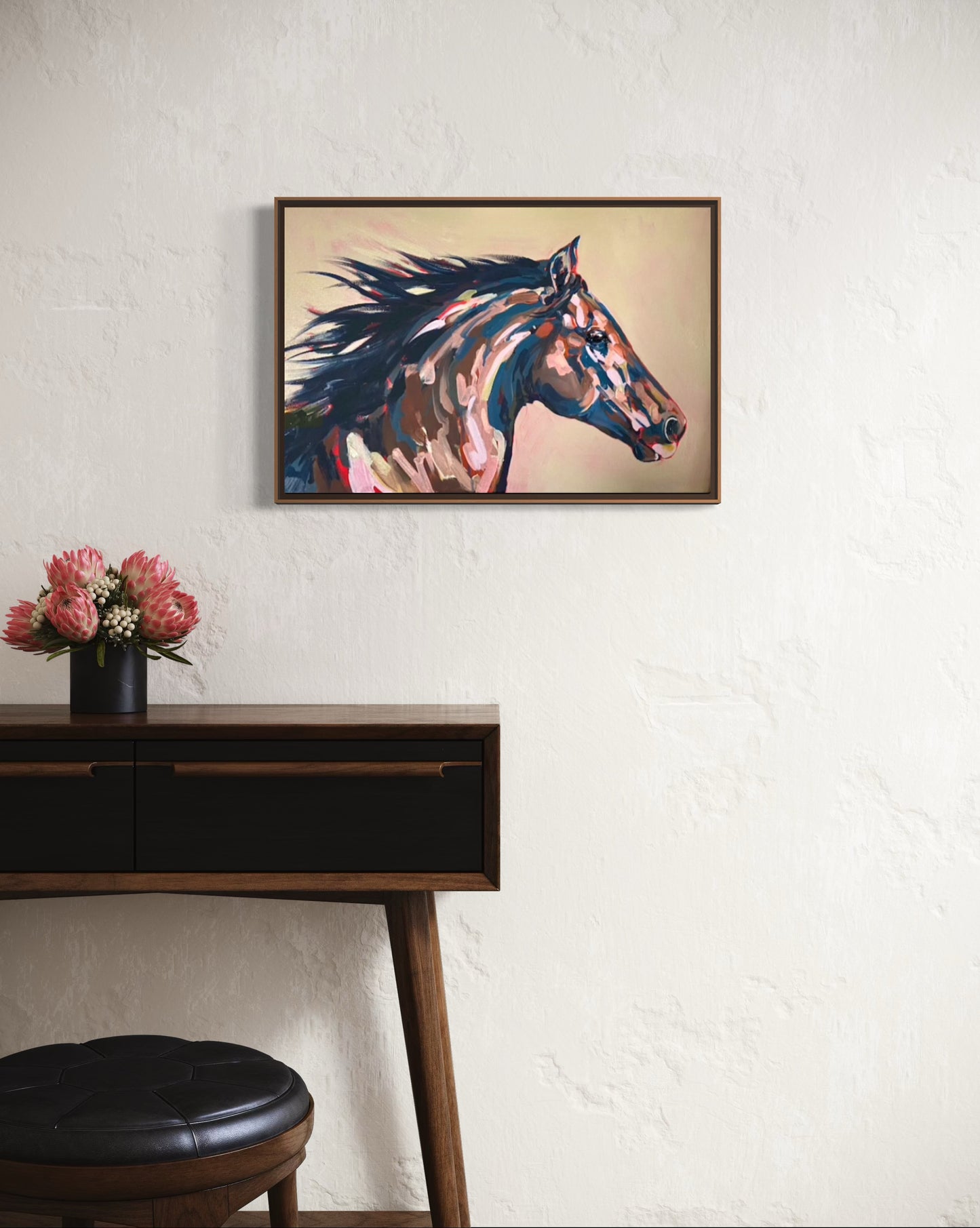 Snappy Departure | Original Australian Horse Painting