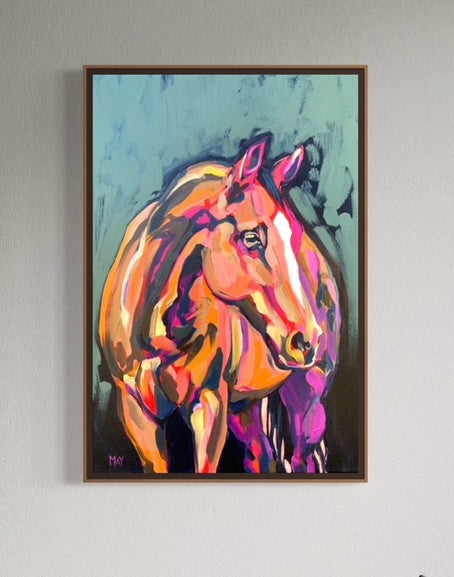 Soft Step | Original Australian Horse Painting