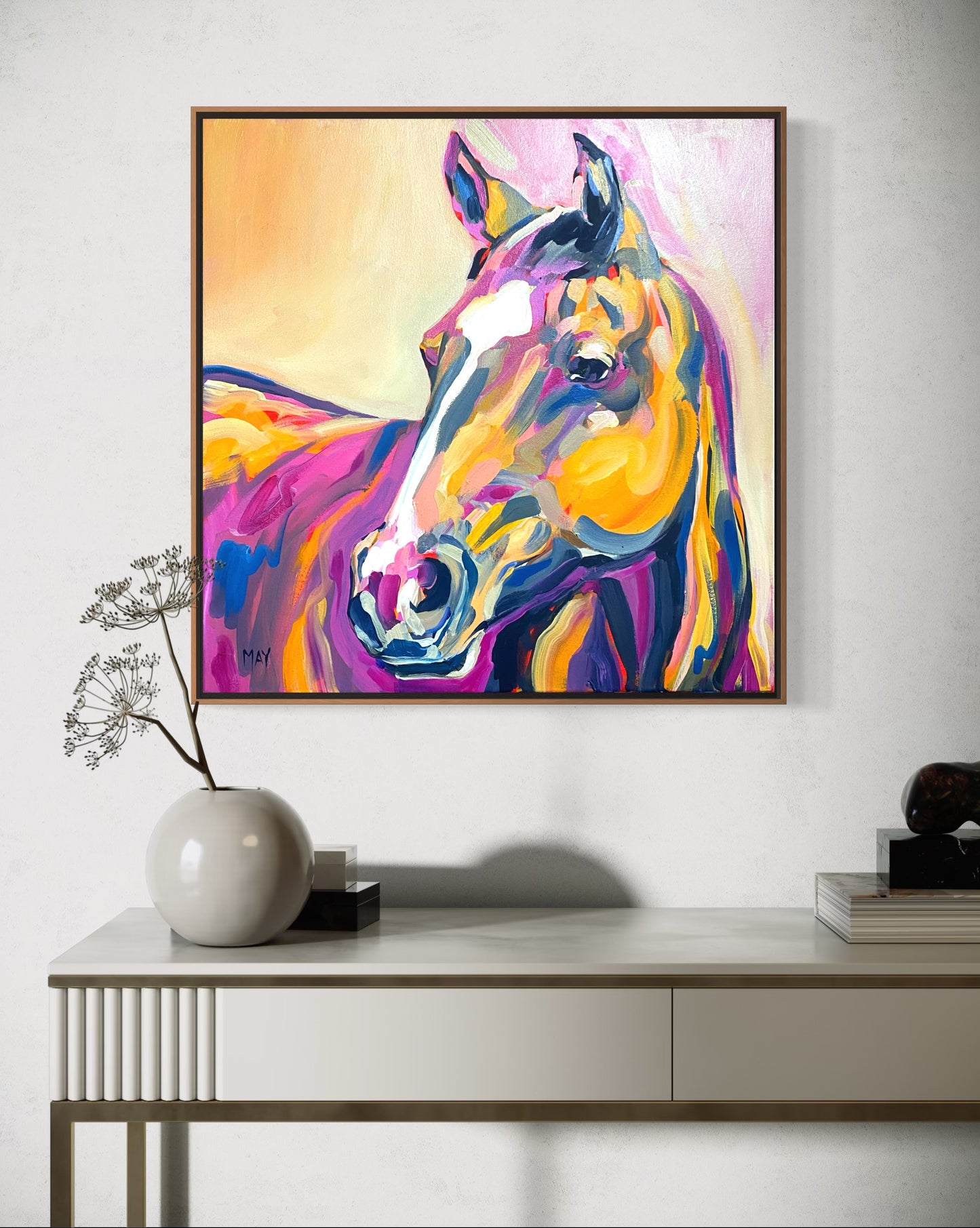 In Painted Colour | Original Australian Horse Painting