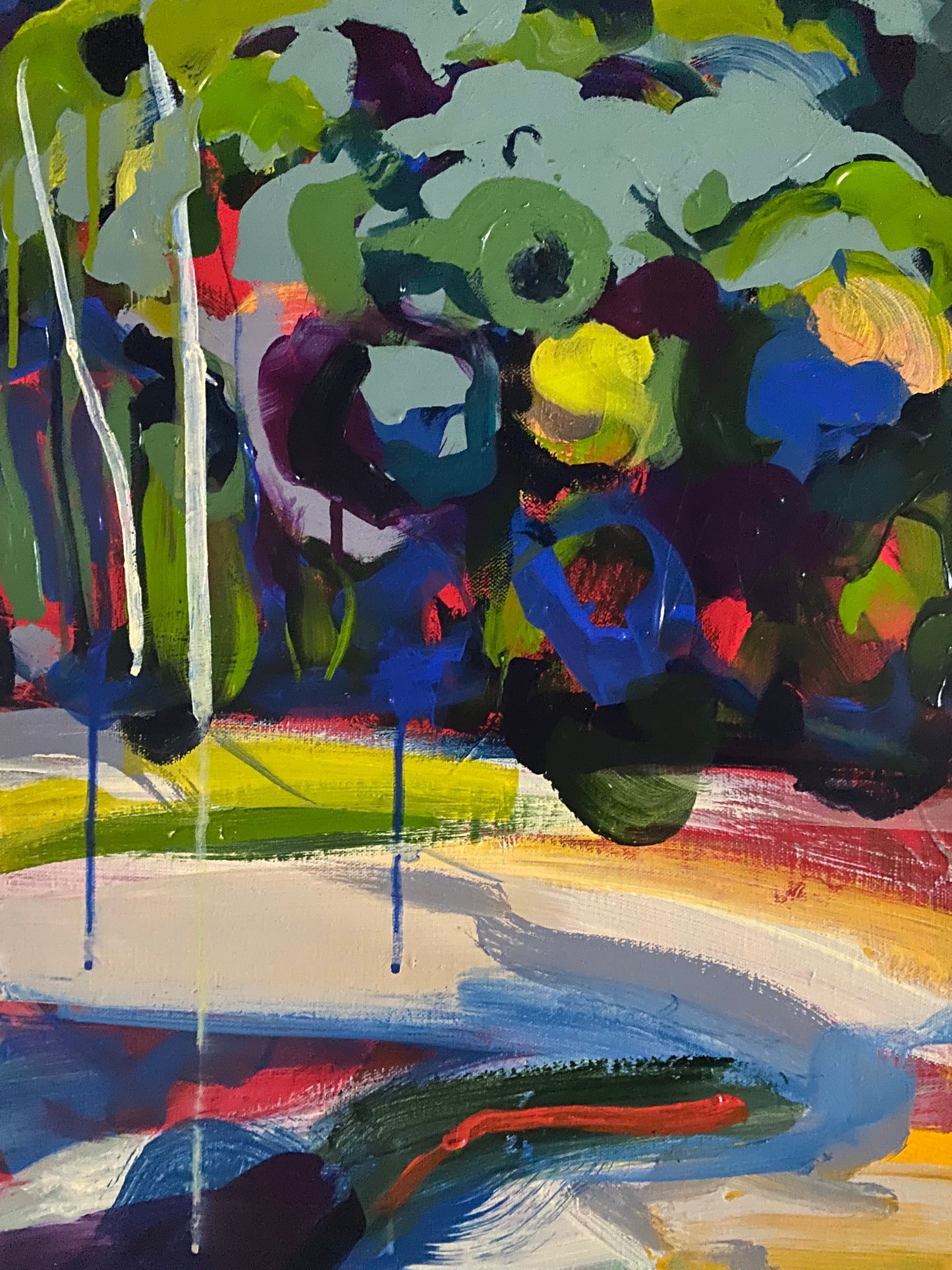 Blocks of Colour and Time (Number 2) | Australian Landscape Painting