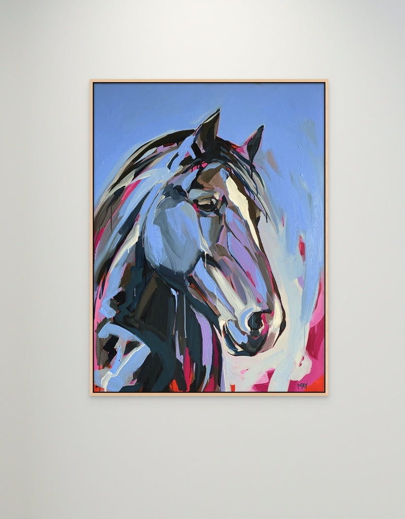 Sky Blue | Original Australian Equine Art