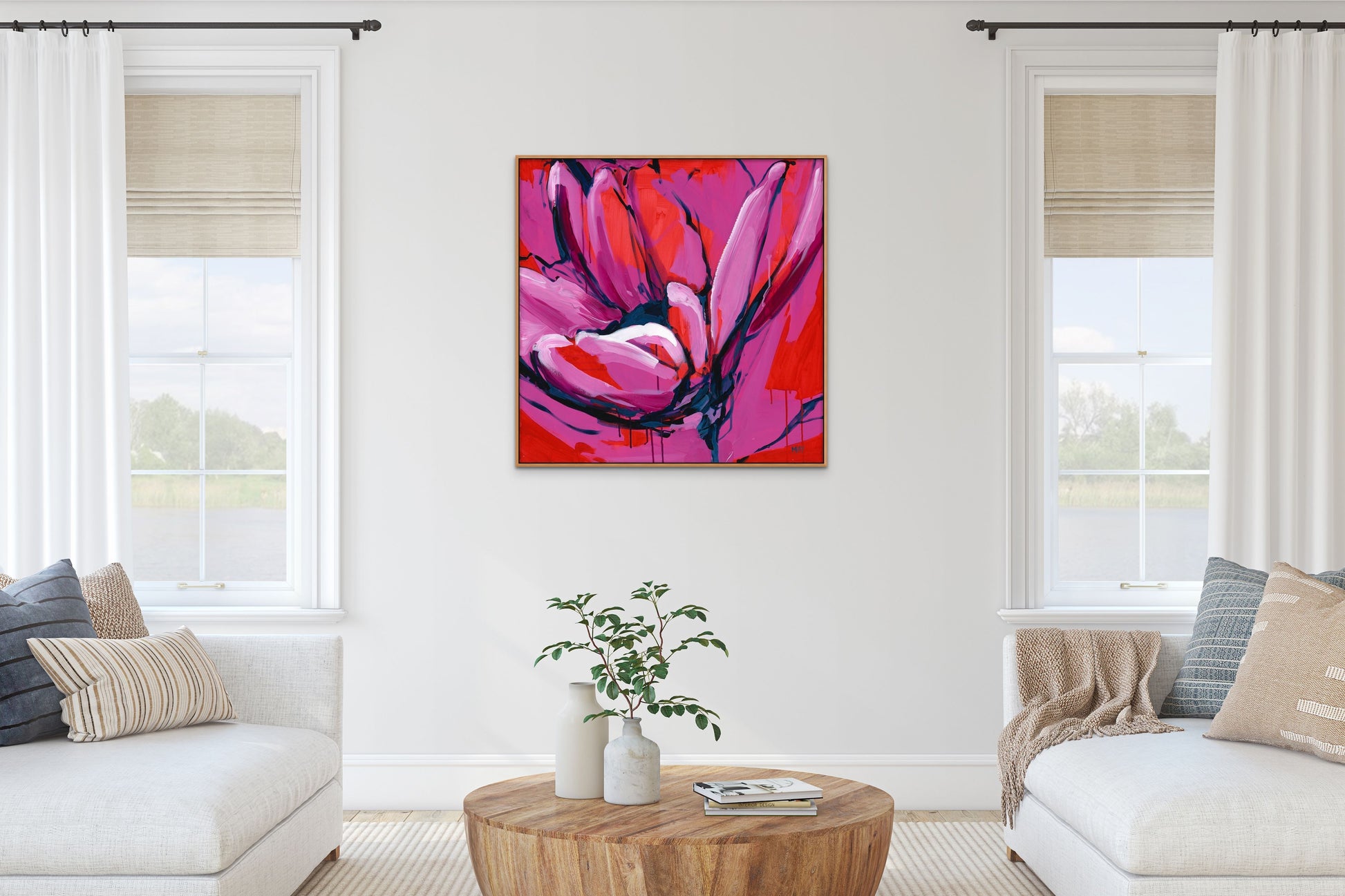 Wildflower Fine Art Reproduction of Floral Painting by Helen May Artist