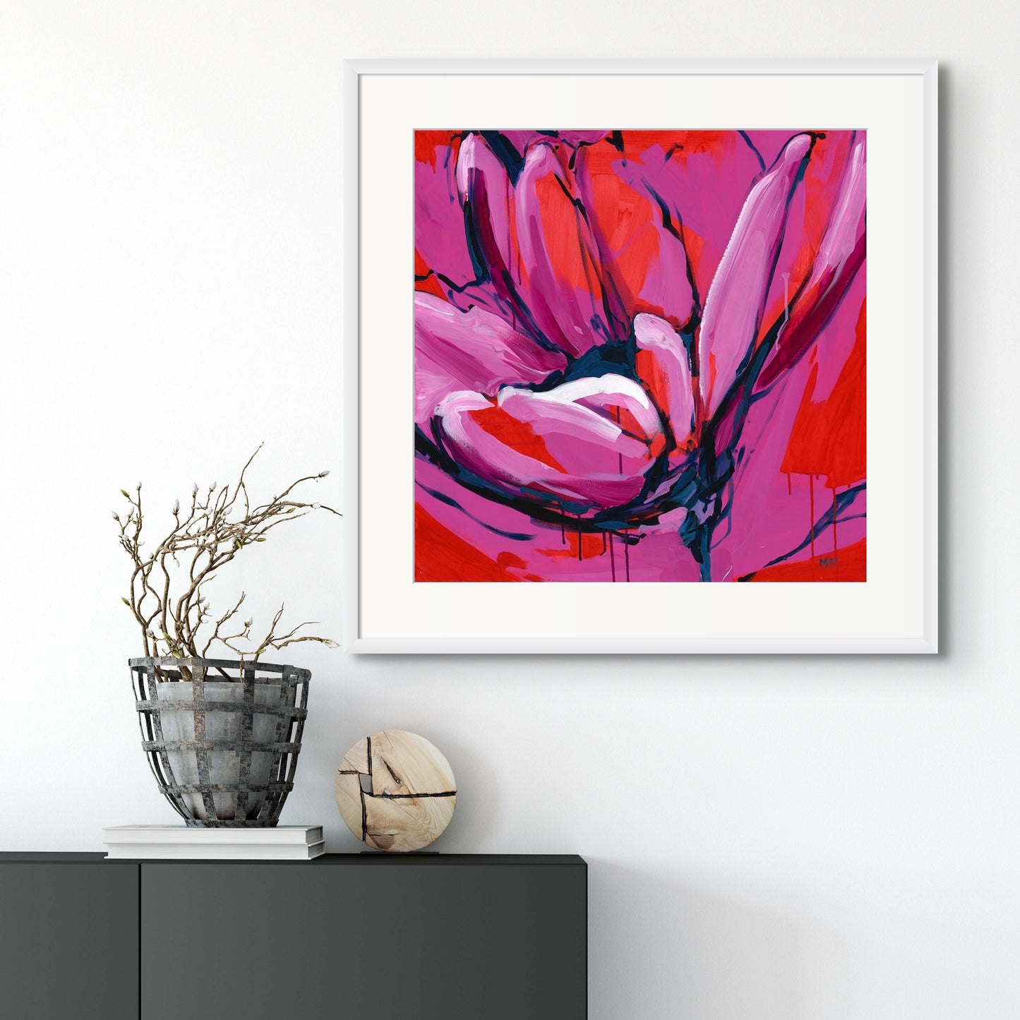 Wildflower Fine Art Reproduction of Floral Painting by Helen May Artist