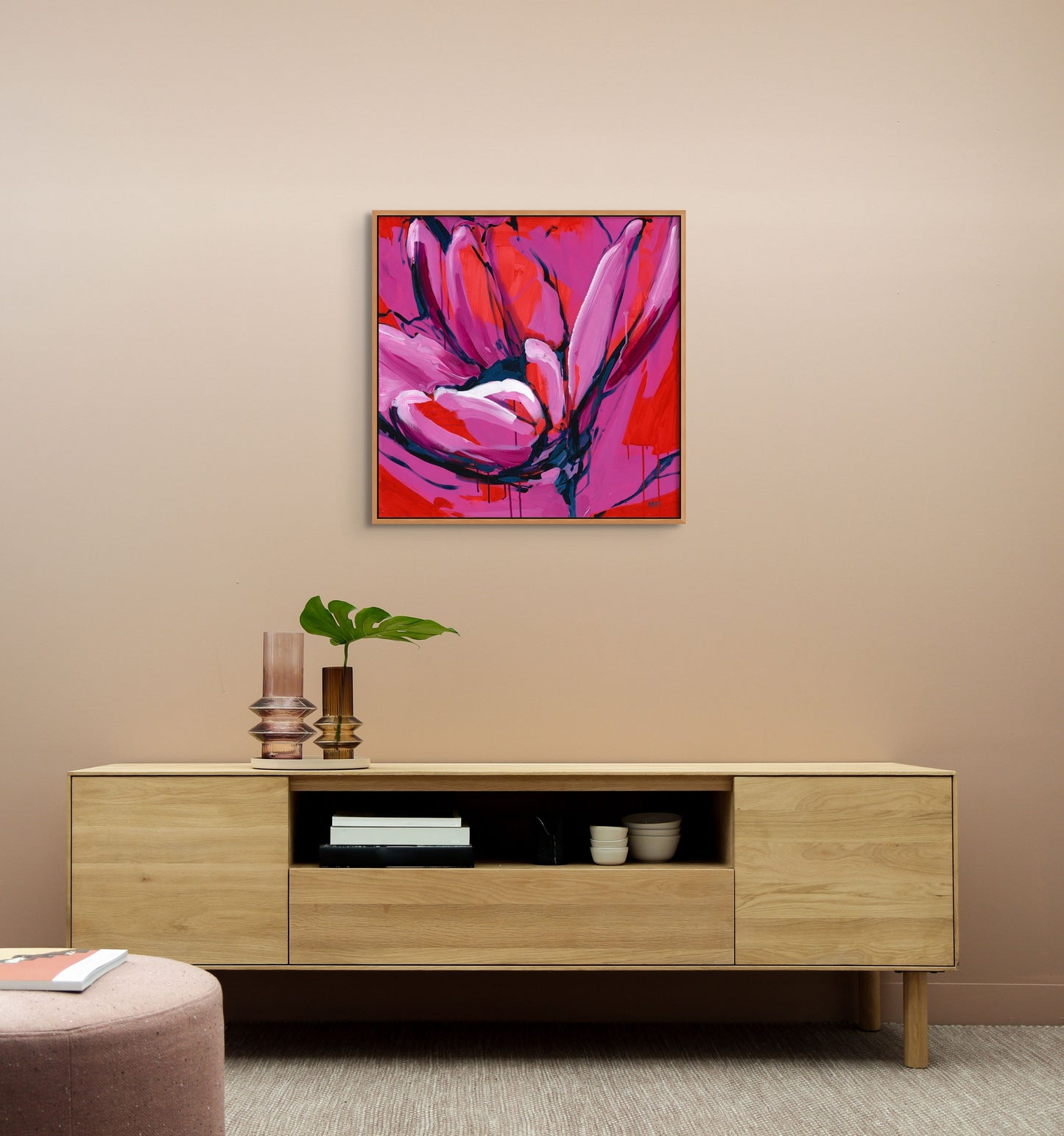 Wildflower Fine Art Reproduction of Floral Painting by Helen May Artist