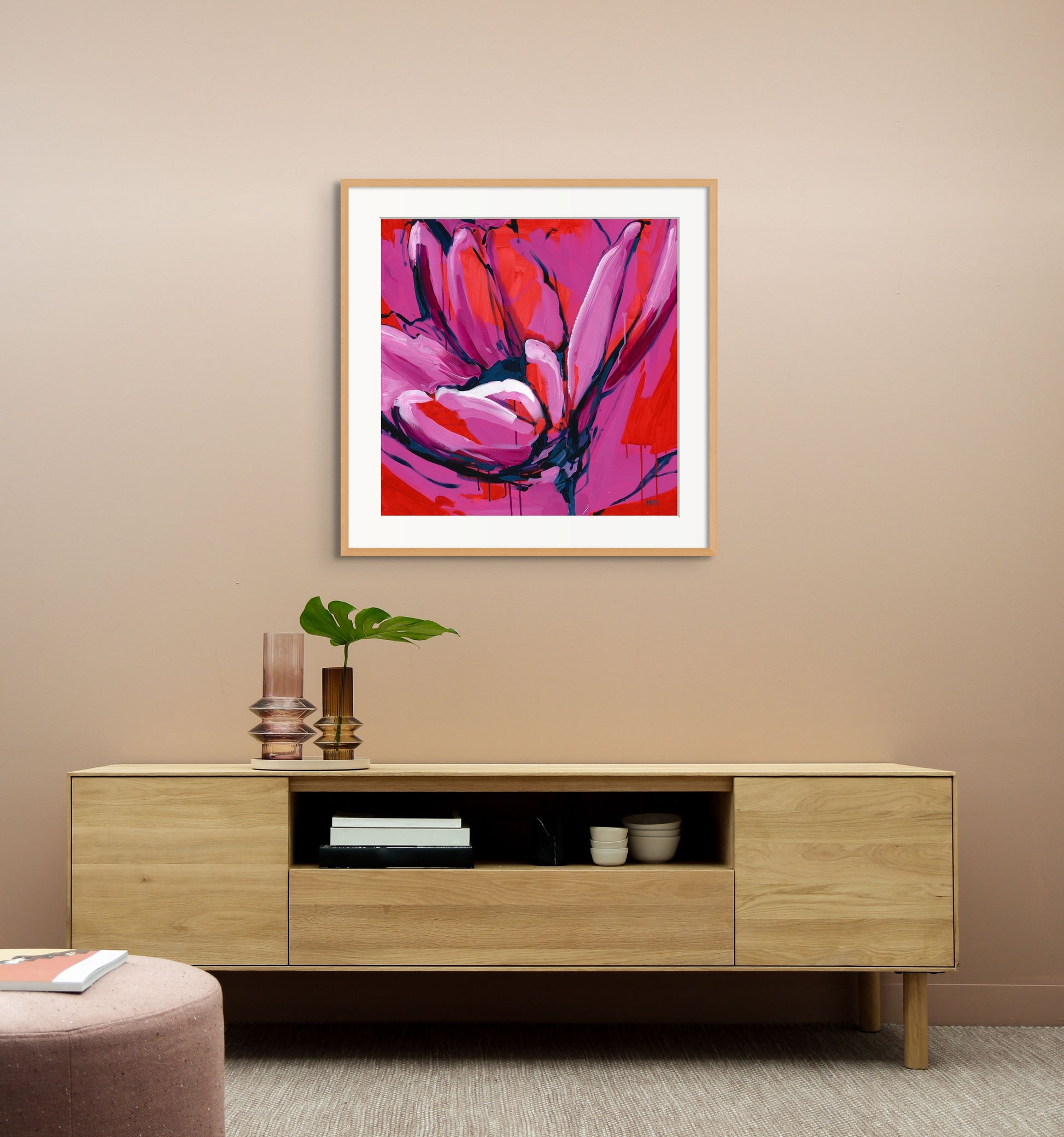 Wildflower Fine Art Reproduction of Floral Painting by Helen May Artist