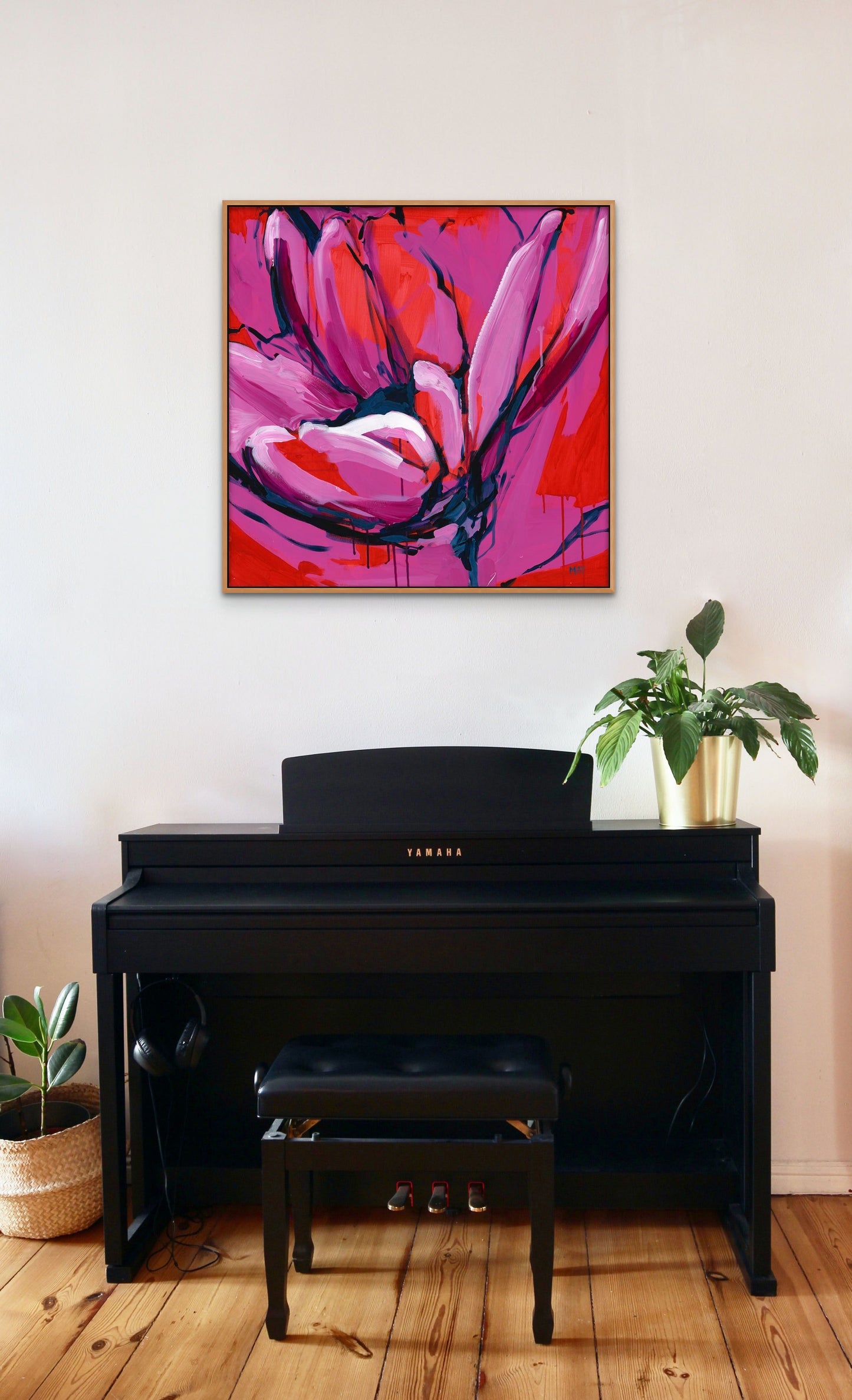 Wildflower Fine Art Reproduction of Floral Painting by Helen May Artist