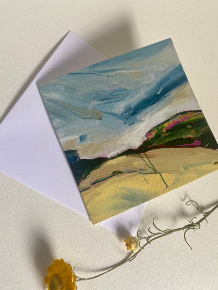 Fine Art Card | Set of 4 | Cania Cliffs Series No. 1