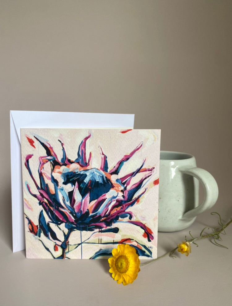 Fine Art Card | Set of 4 | The Floral Collection No. 2