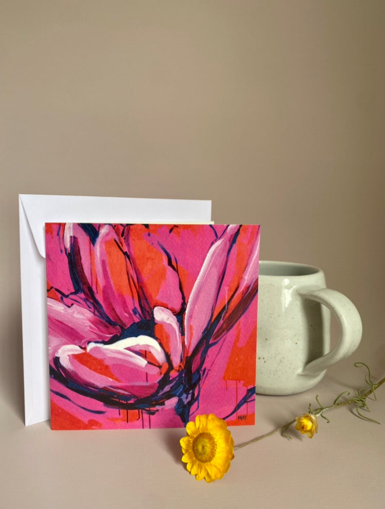 Fine Art Card | Set of 4 | The Floral Collection No. 2